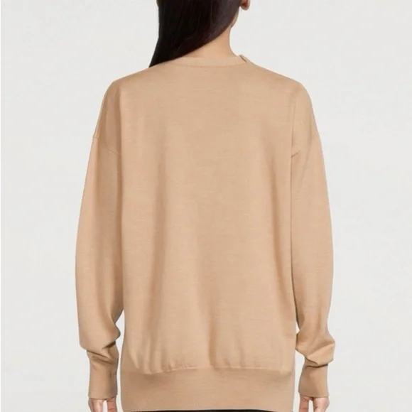 Loewe | EUC Wool Anagram Pocket Cardigan - Camel/Yellow | Sz XL - Picture 2 of 16